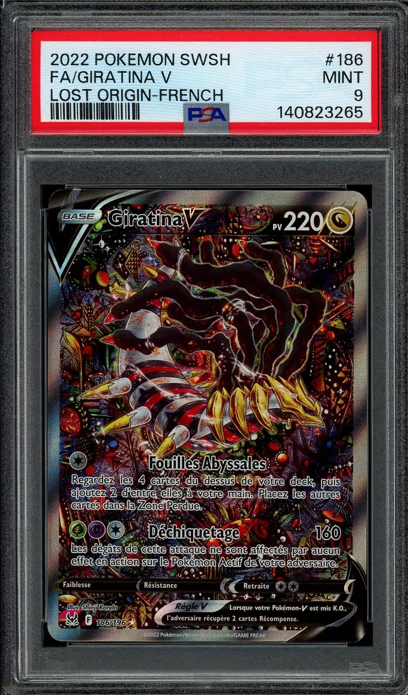 PSA 9 Giratina V
