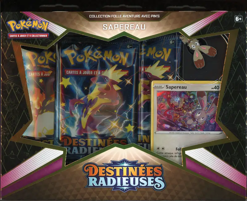 Coffret Pin's EB4.5 Destinées Radieuses