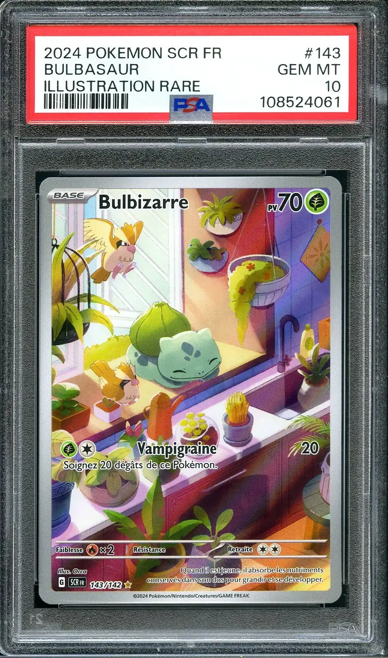PSA 10 Bulbizarre