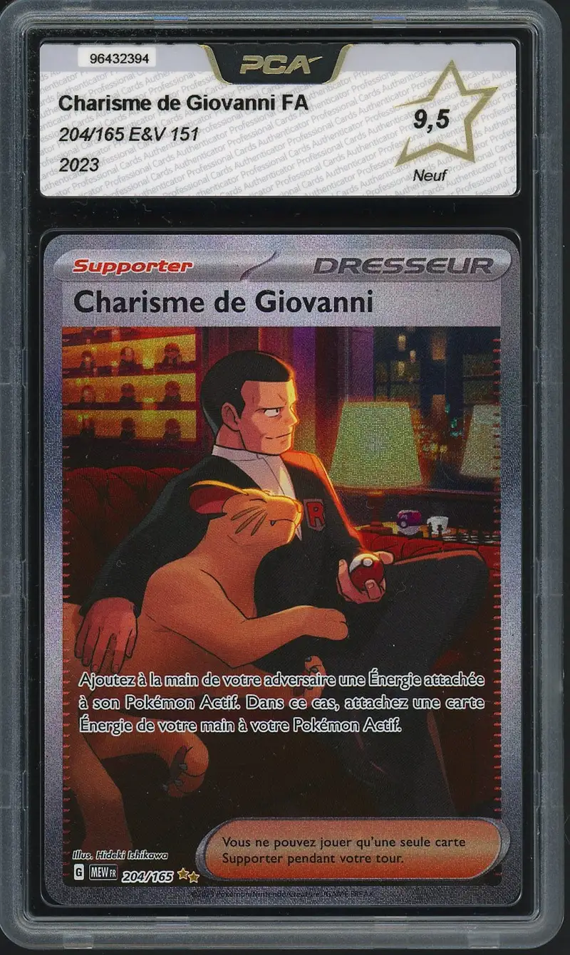 PCA 9.5 Charisme de Giovanni