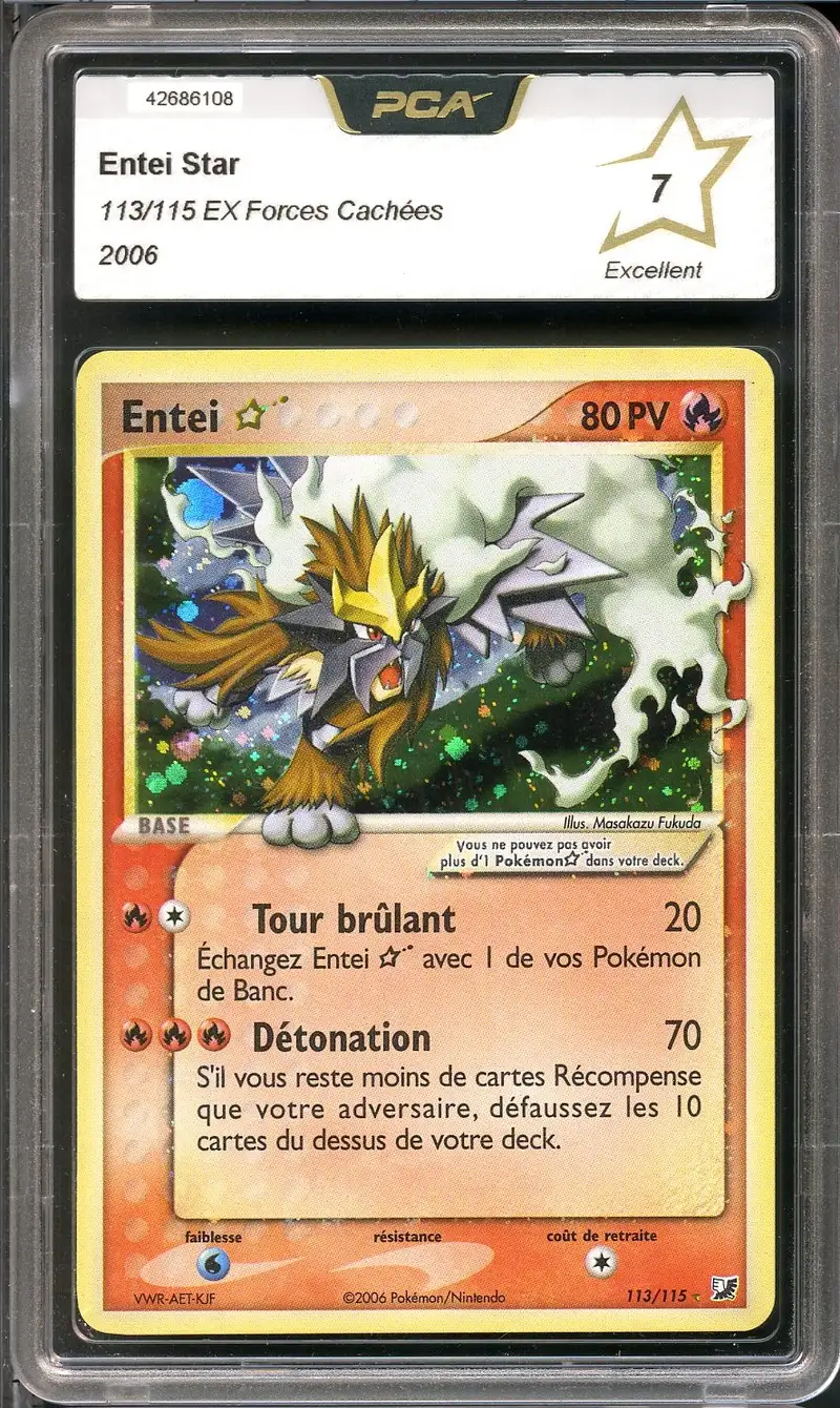 PCA 7 Entei Gold Star
