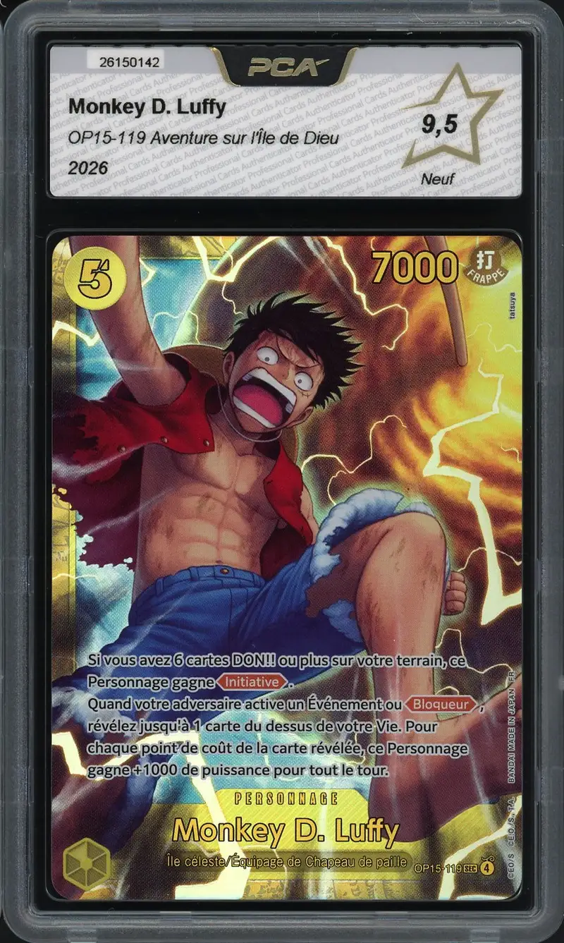 PSA 10 Monkey D. Luffy