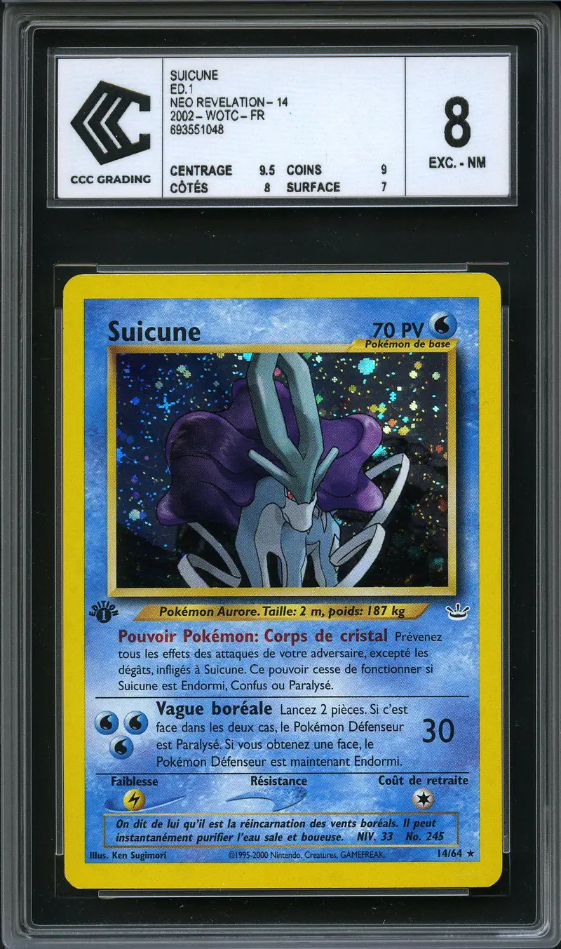 CCC 8 Suicune Holo