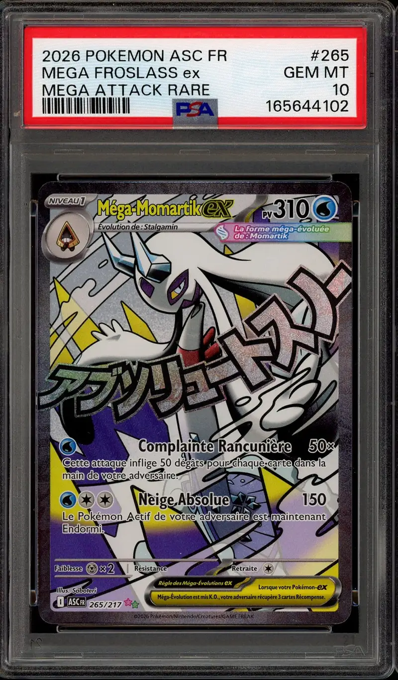 PSA 10 Méga-Momartik Ex