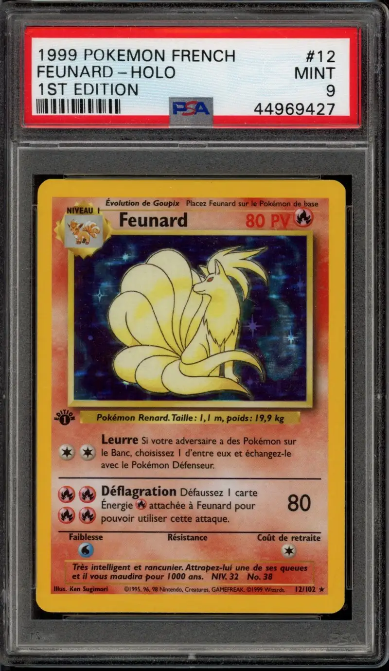 PSA 9 Feunard Holo