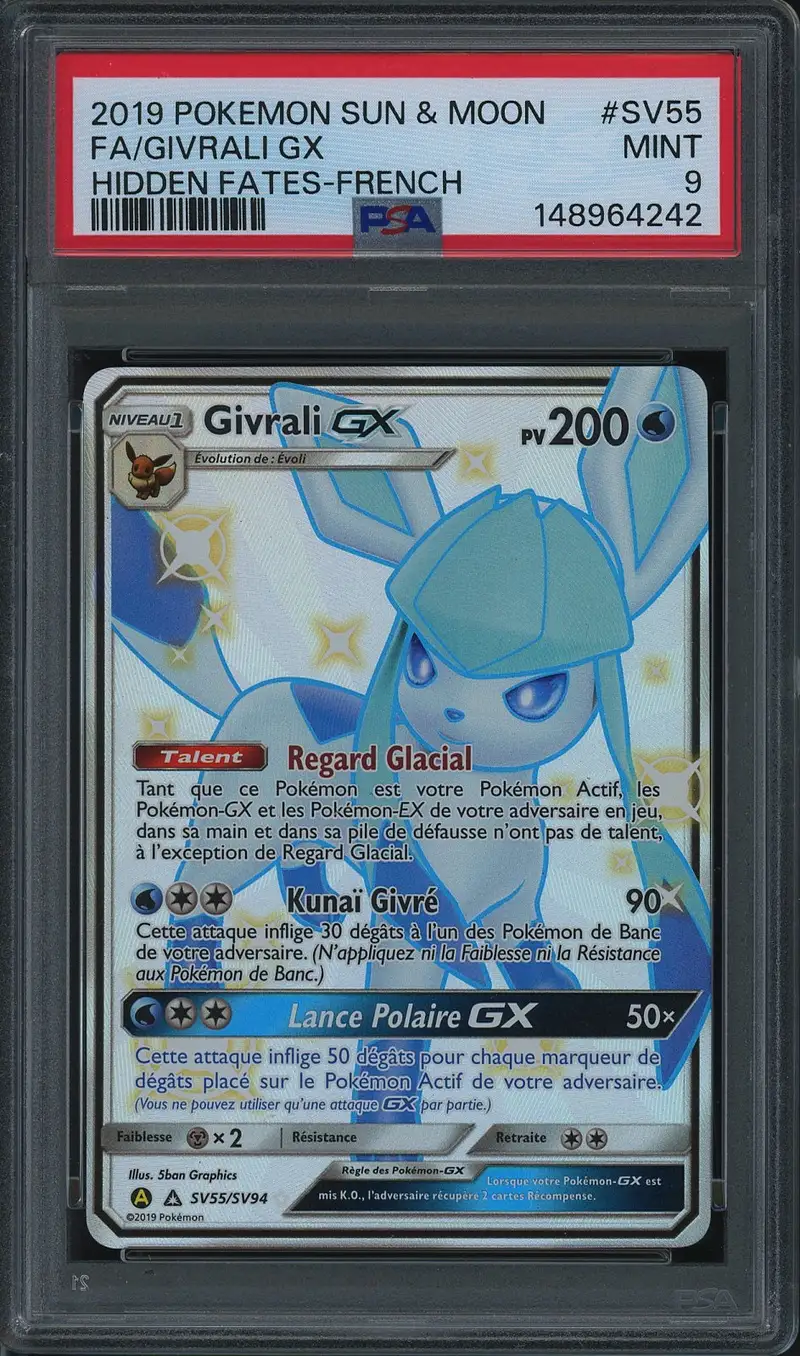 PSA 9 Givrali Gx Shiny