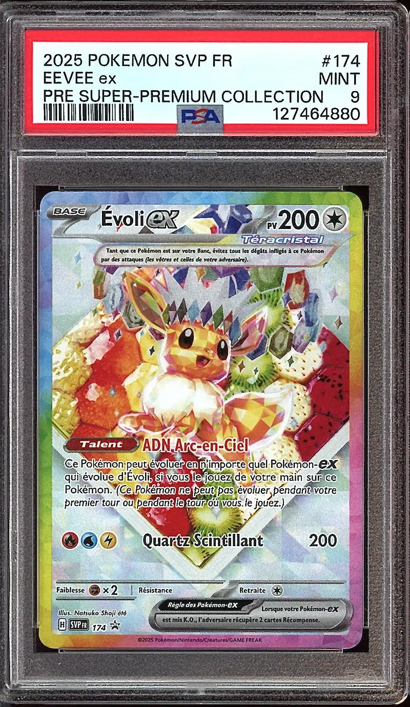 PSA 9 Evoli Ex