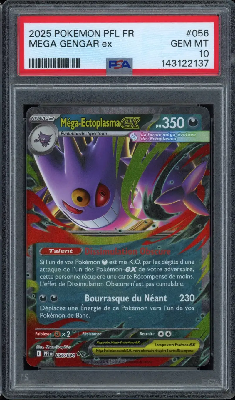 PSA 10 Méga-Ectoplasma Ex