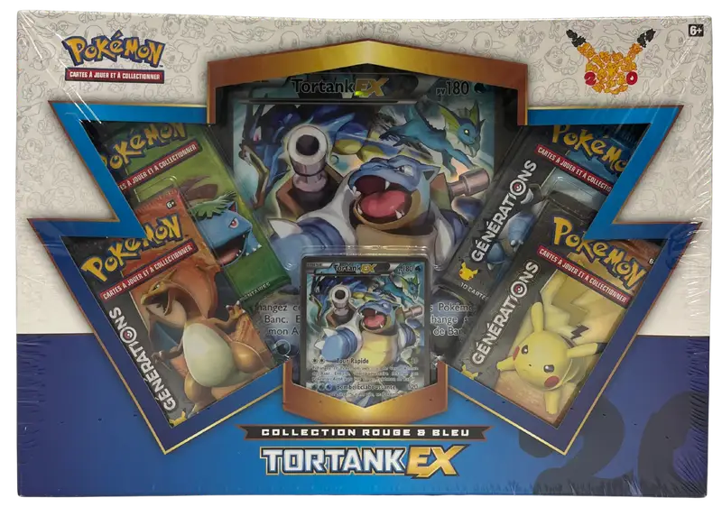 Coffret Collection XY Rouge et Bleu Tortank Ex