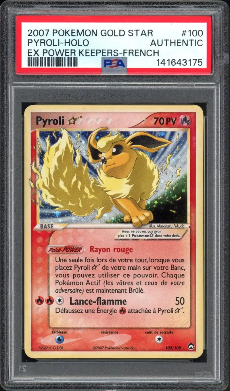 PSA A Pyroli Gold Star
