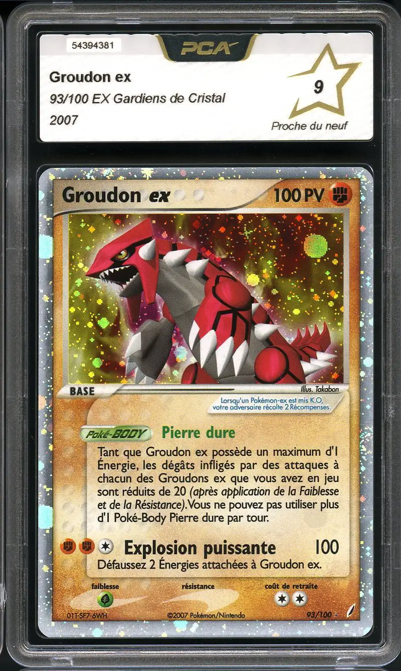PCA 9 Groudon Ex