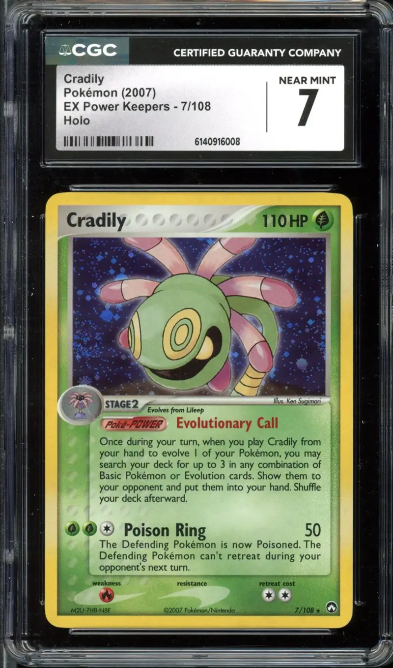 CGC 7 Cradily Holo