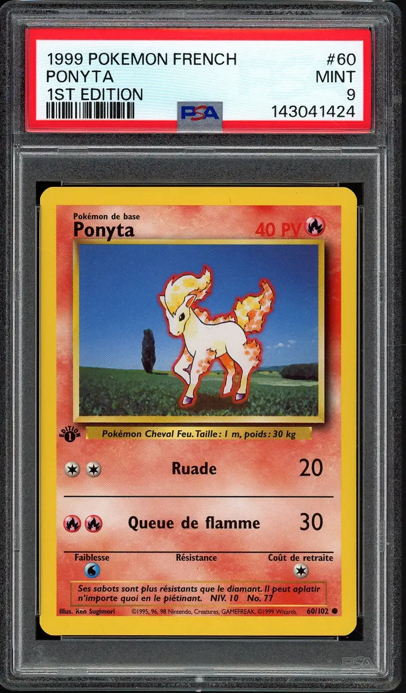 PSA 9 Ponyta