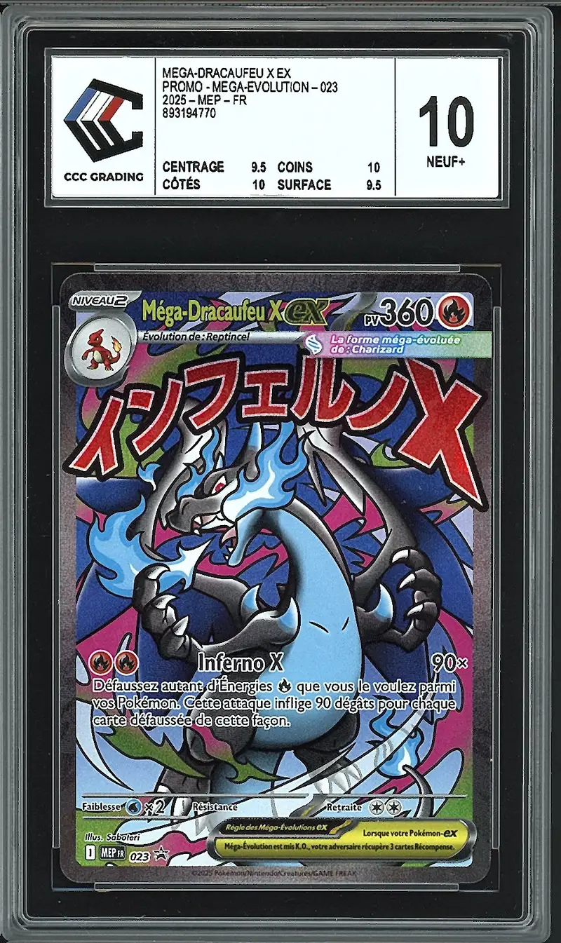 CCC 10 Méga Dracaufeu X Ex