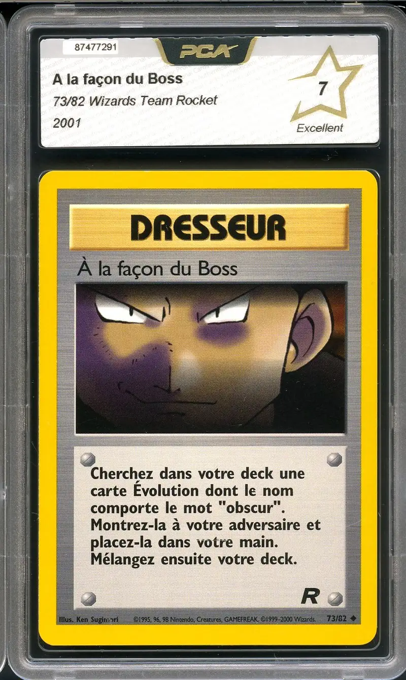 PCA 7 A la façon du Boss