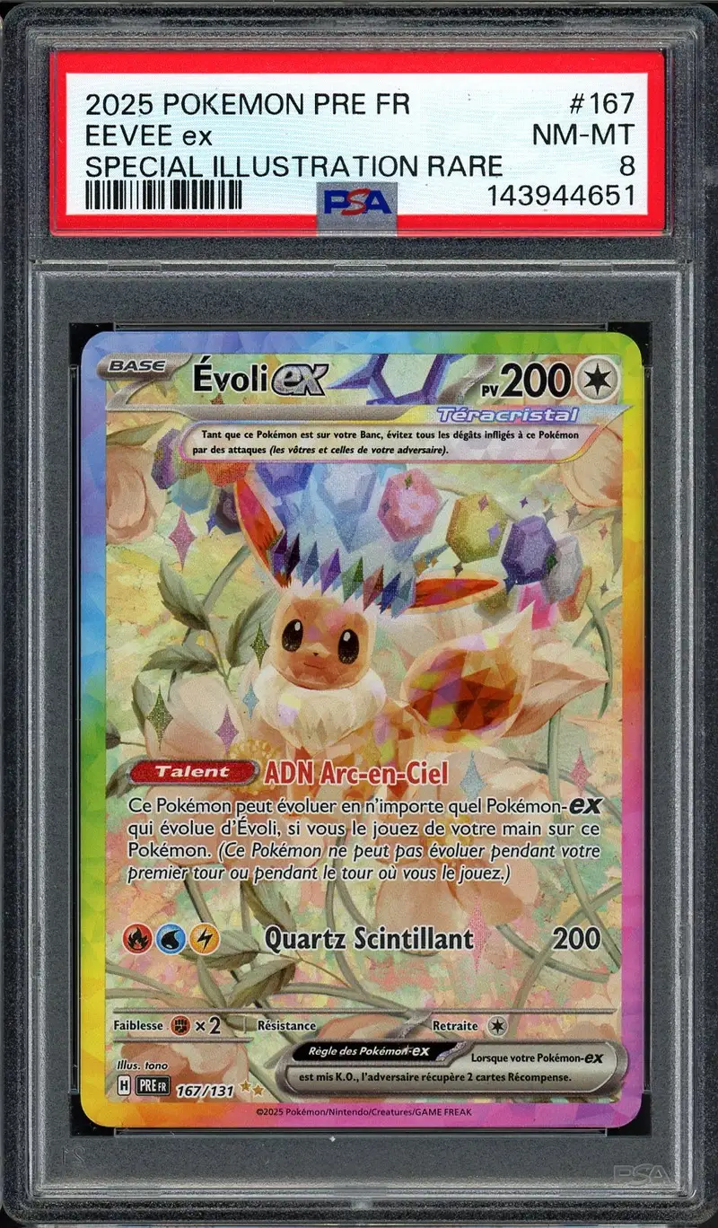 PSA 8 Évoli Ex