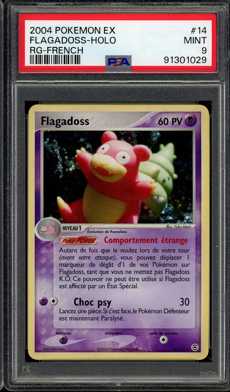 PSA 9 Flagadoss Holo