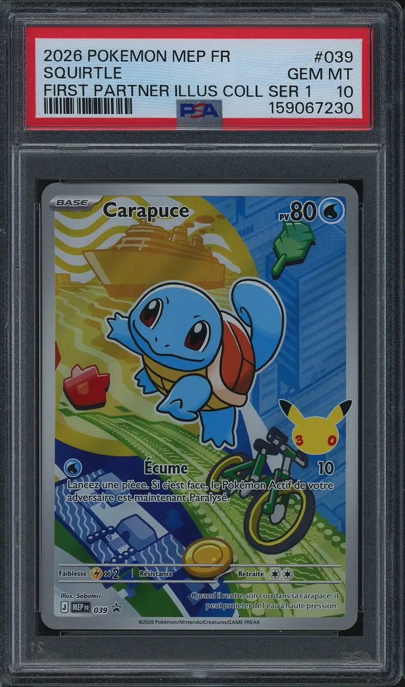 PSA 10 Carapuce