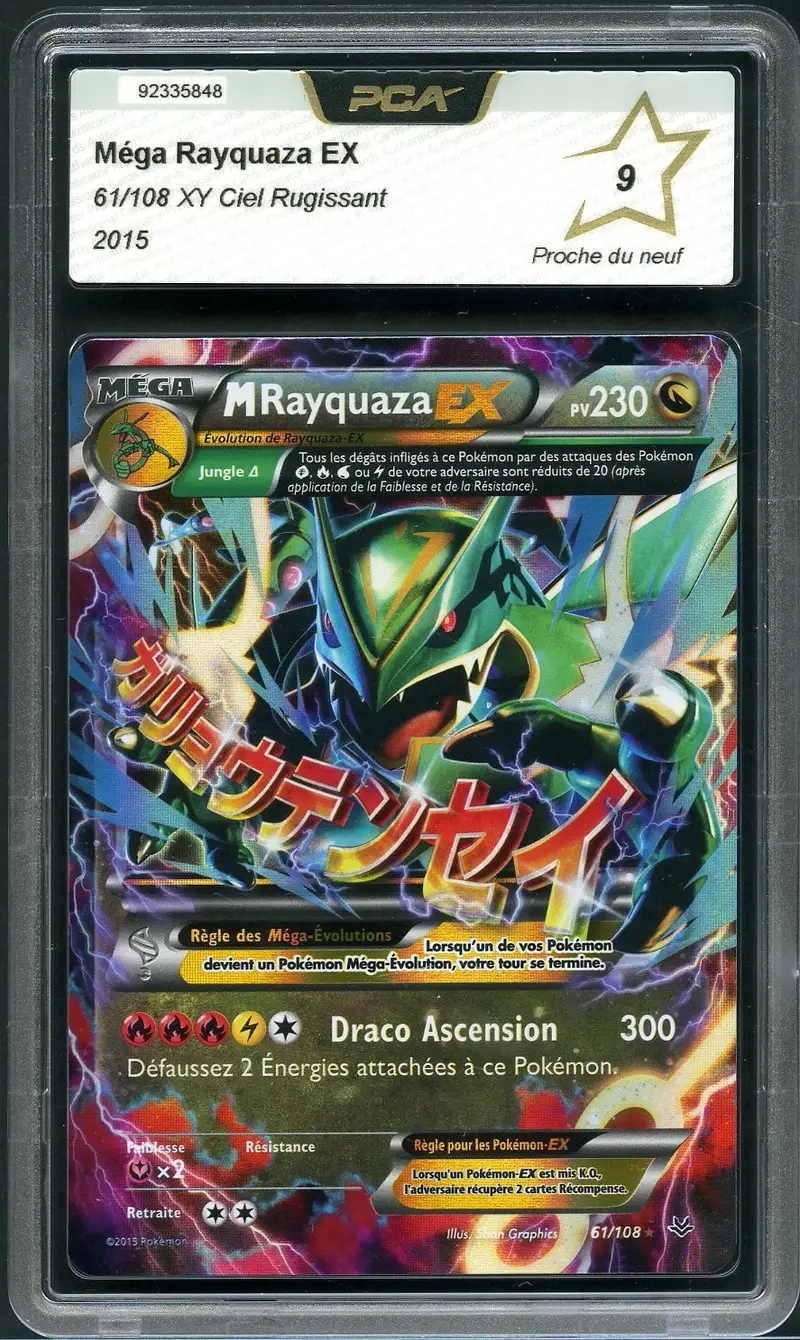PCA 9 Méga Rayquaza Ex
