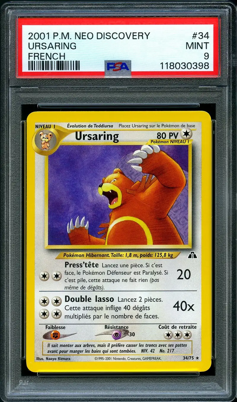 PSA 9 Ursaring