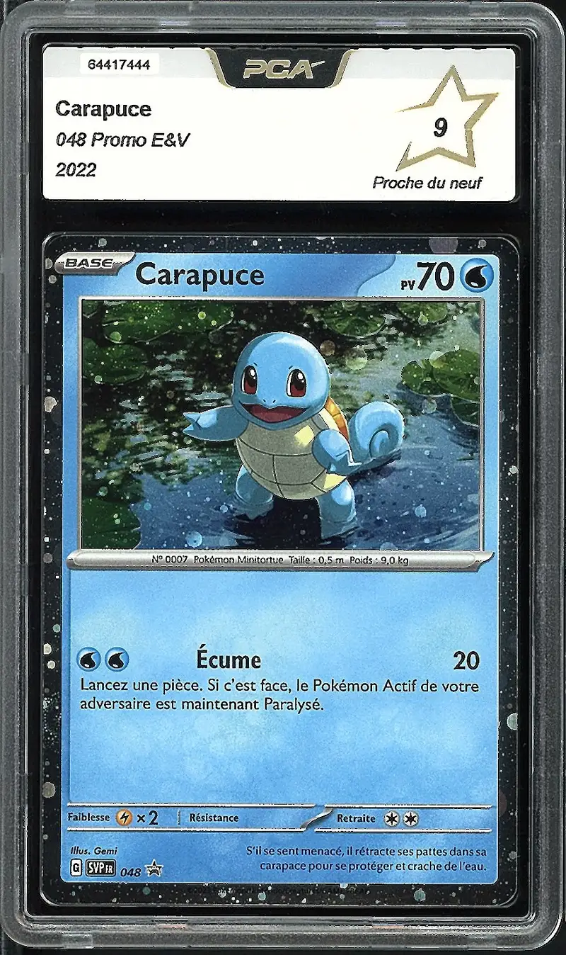 PCA 9 Carapuce Holo