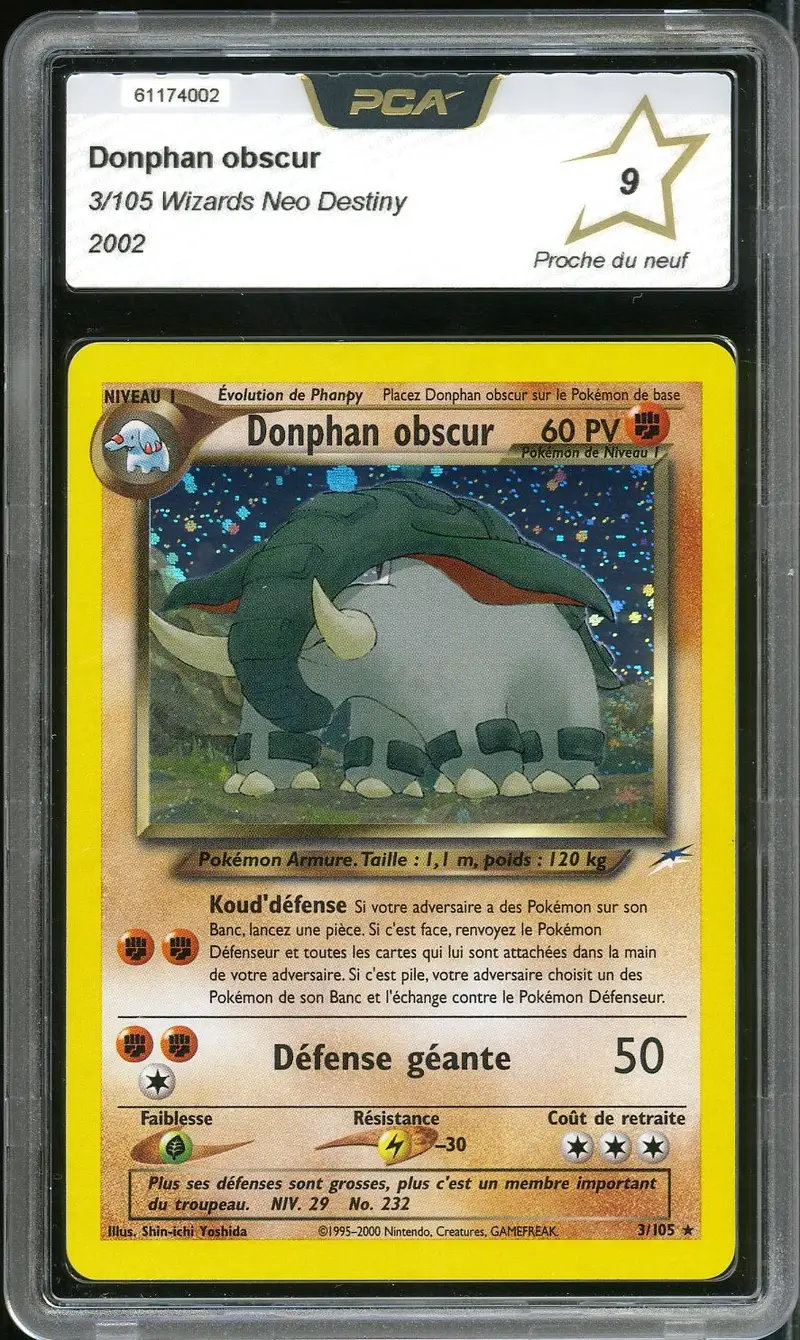 PCA 9 Donphan Obscur Holo