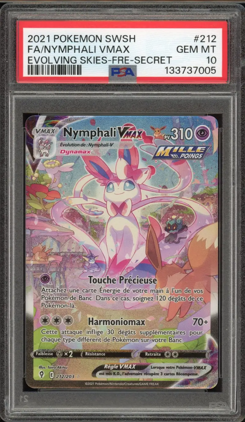 PSA 10 Nymphali VMax