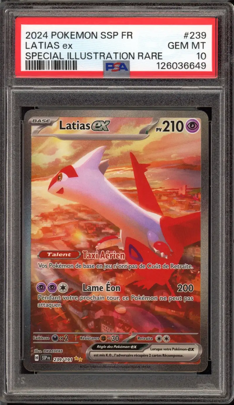 PSA 10 Latias Ex