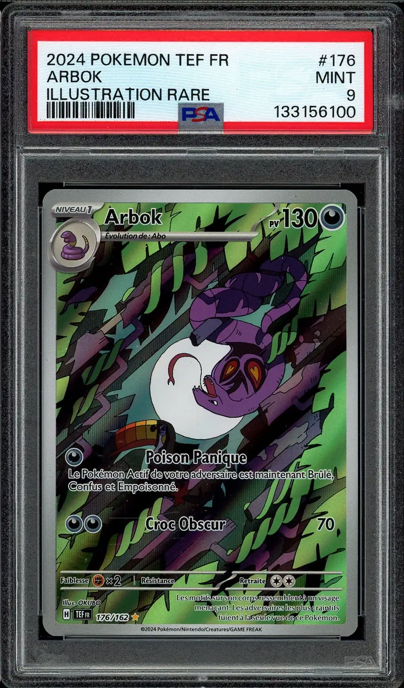 PSA 9 Arbok