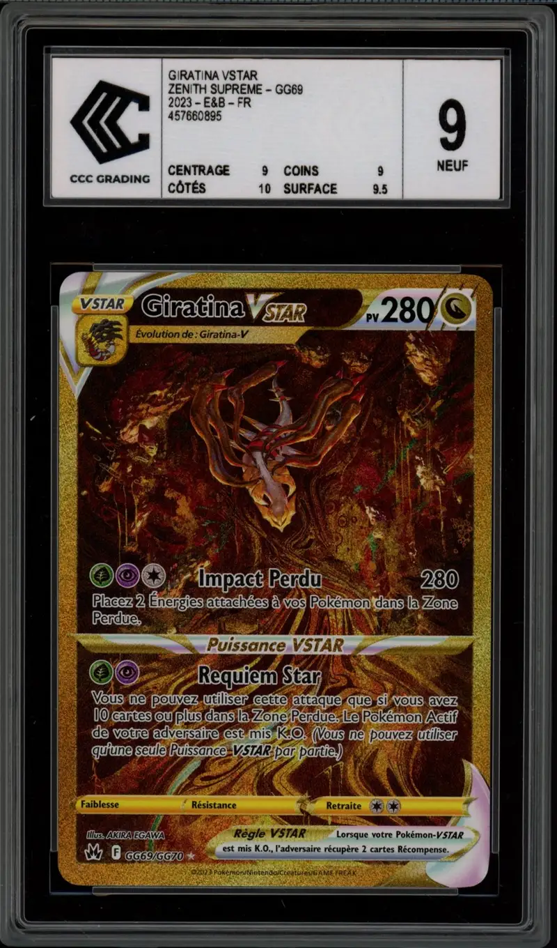 CCC 9 Giratina VStar Gold