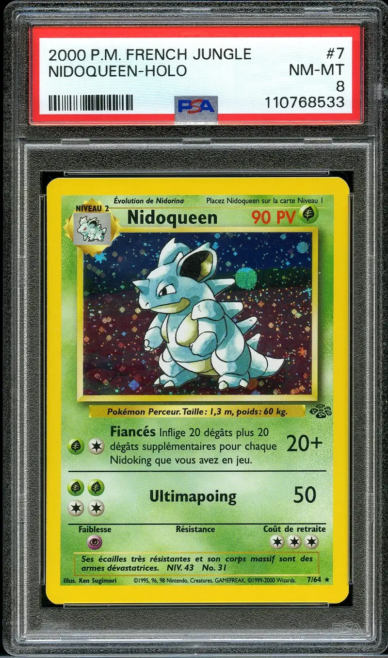 PSA 8 Nidoqueen Holo