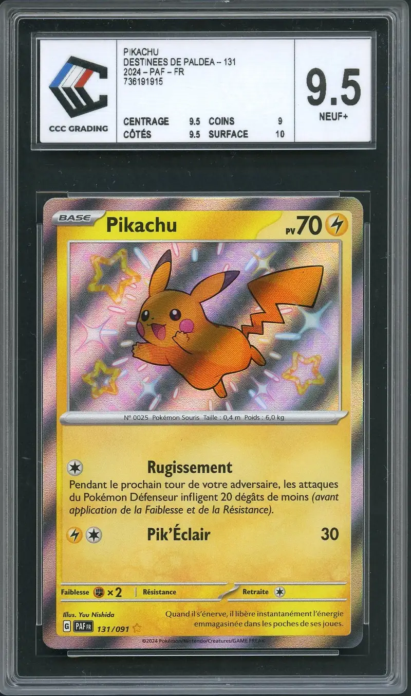 CCC 9.5 Pikachu Shiny