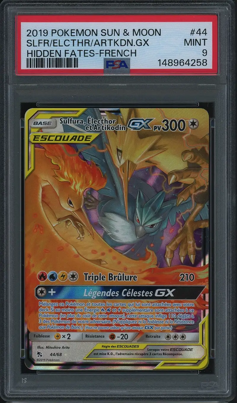 PSA 9 Sulfura, Électhor et Artikodin Gx