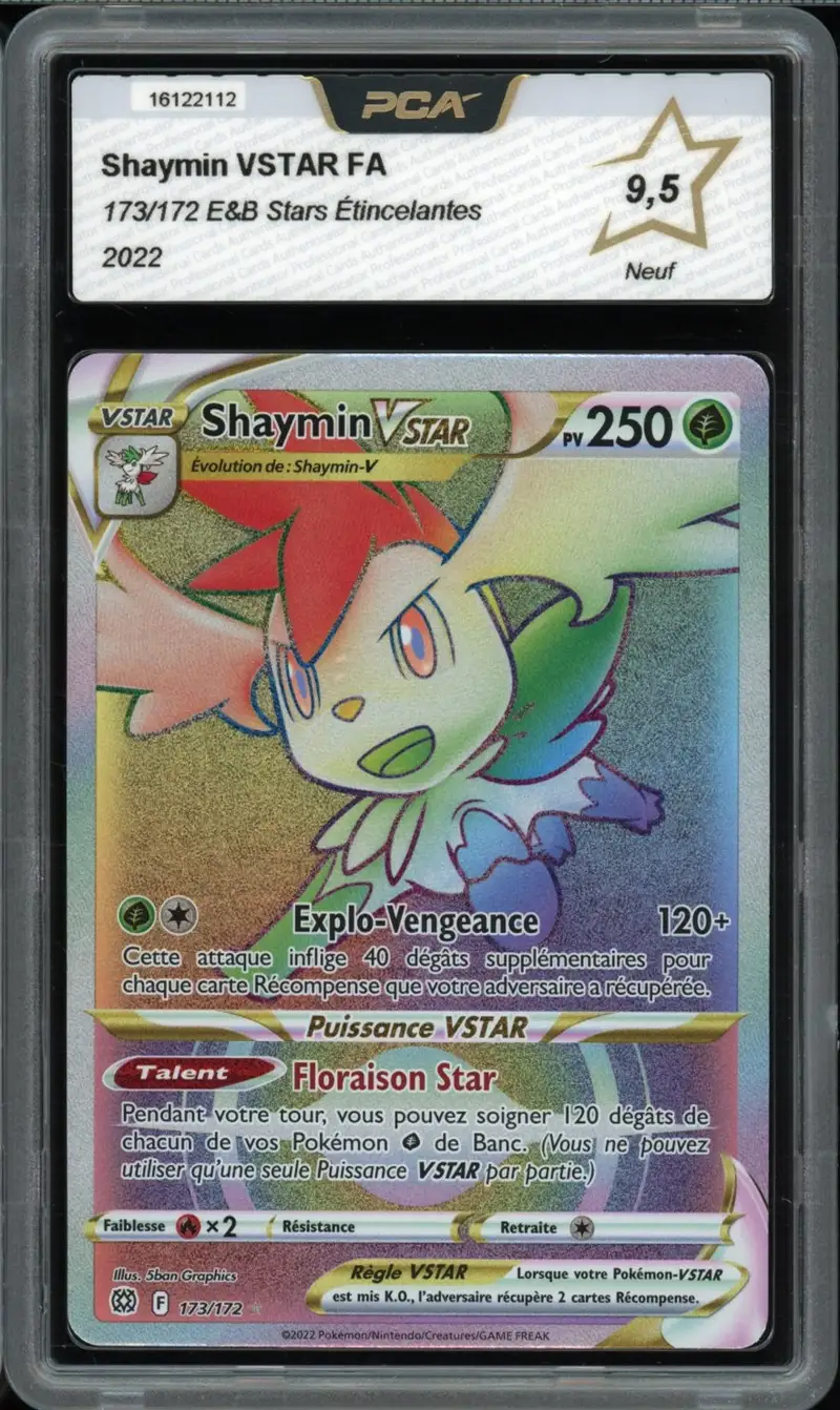 PCA 9.5 Shaymin VStar Rainbow