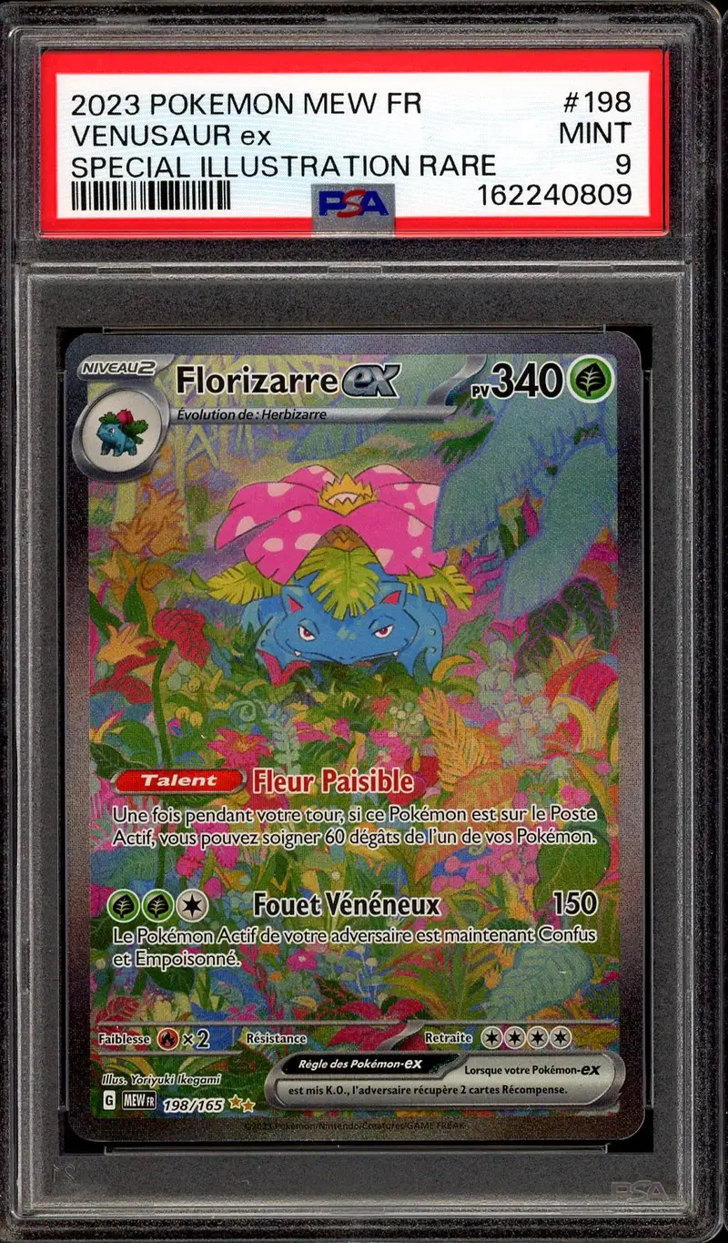 PSA 9 Florizarre Ex