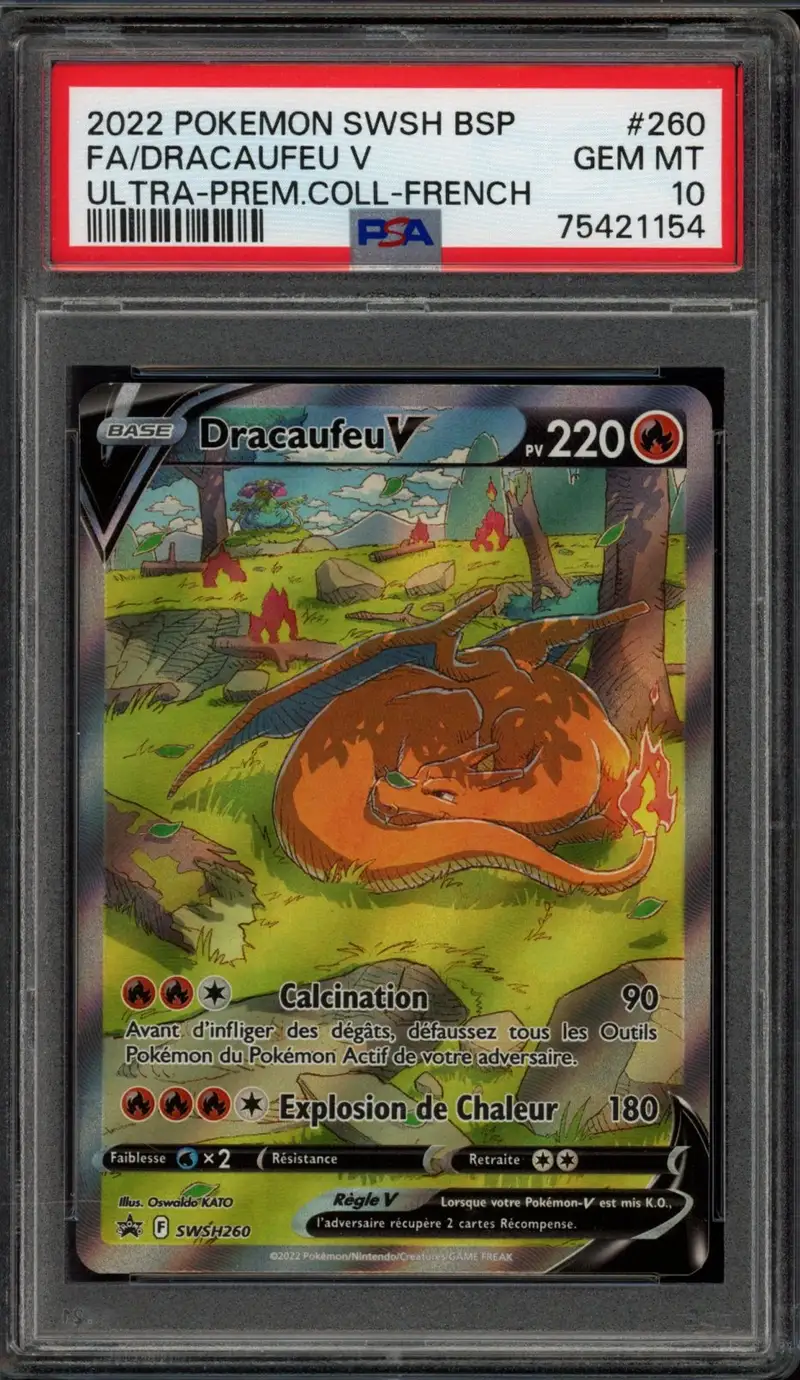 PSA 10 Dracaufeu V