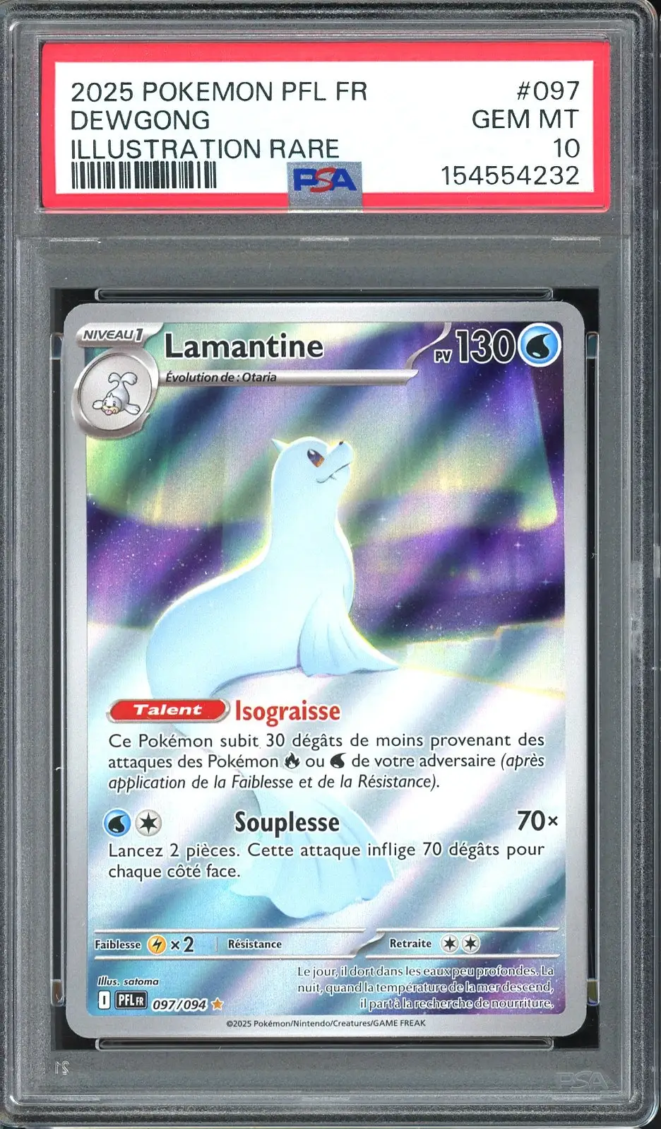 PSA 10 Lamantine