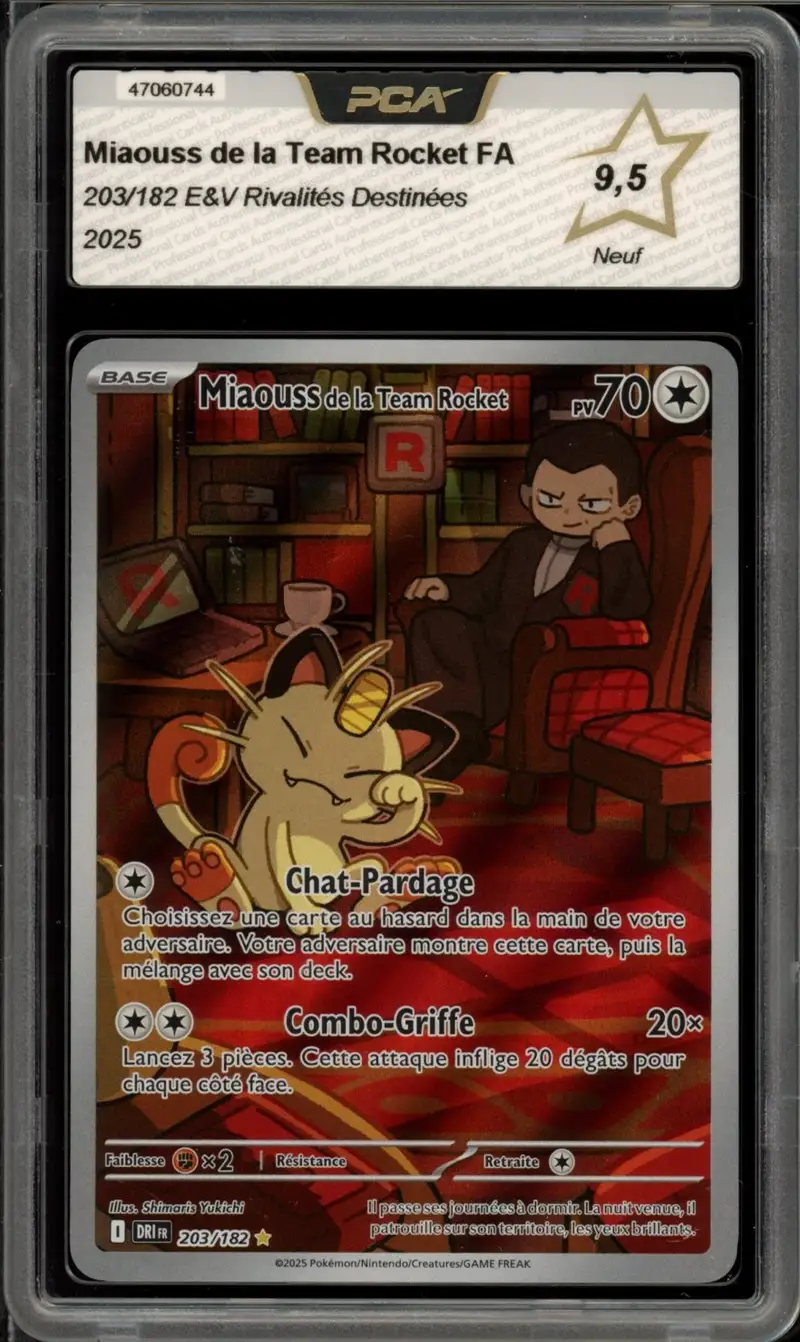 PCA 9.5 Miaouss de la Team Rocket