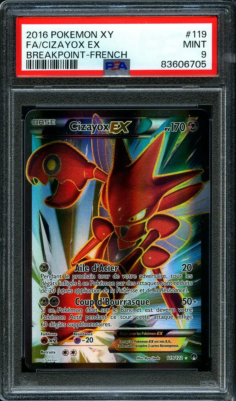 PSA 9 Cizayox Ex