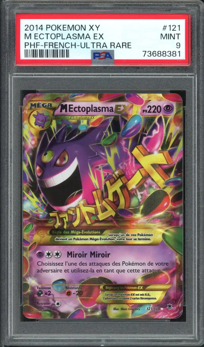 PSA 9 Méga Ectoplasma Ex