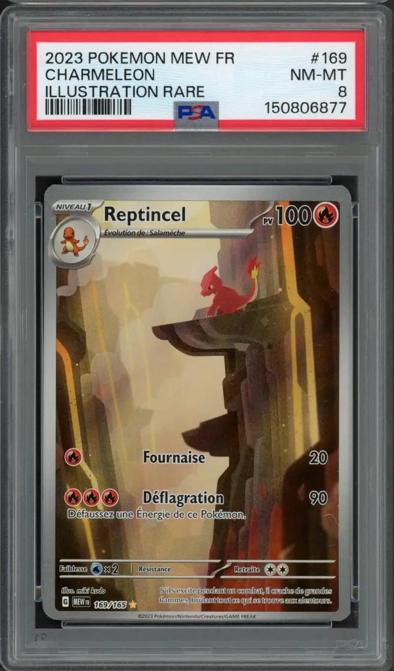 PSA 8 Reptincel