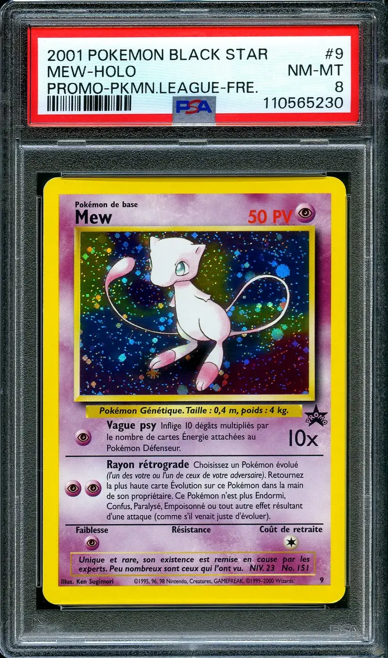 PSA 8 Mew Holo