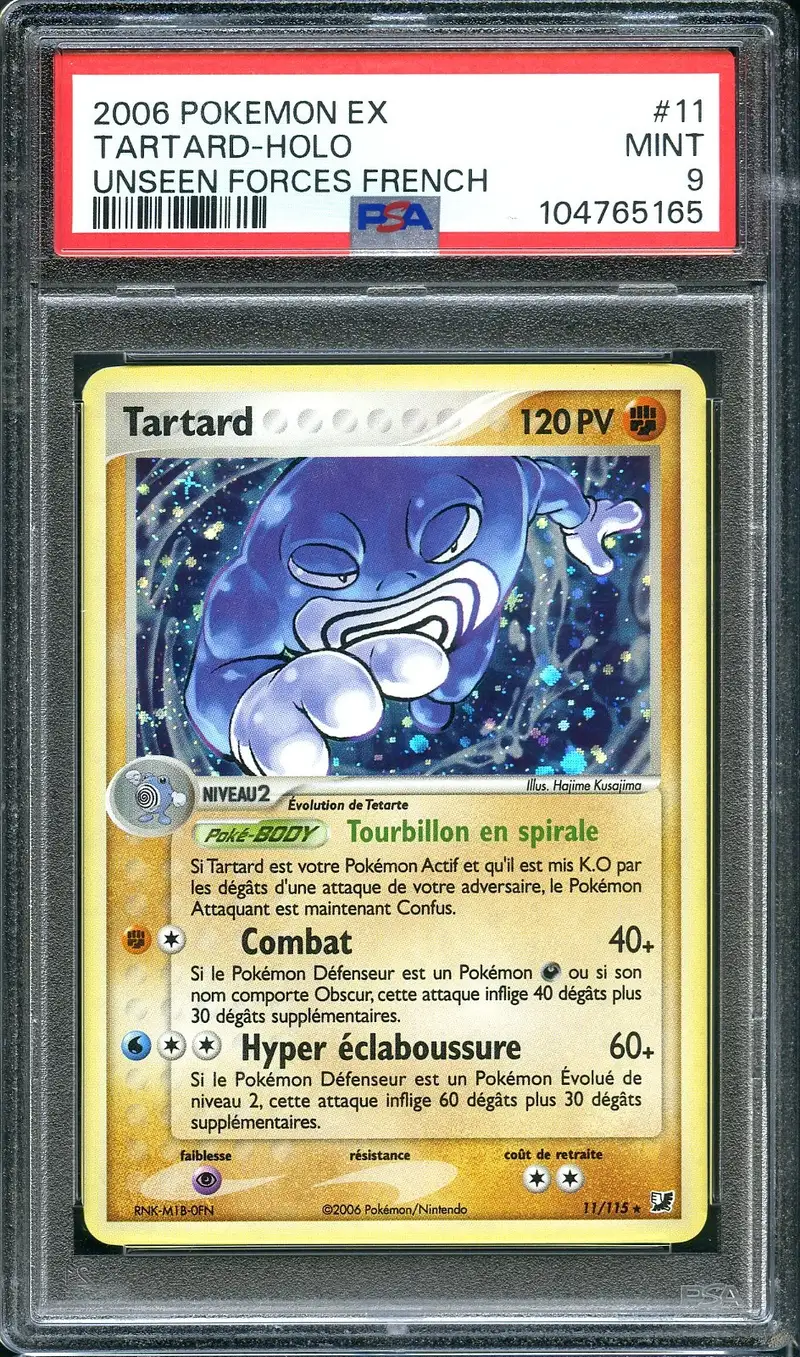 PSA 9 Tartard Holo
