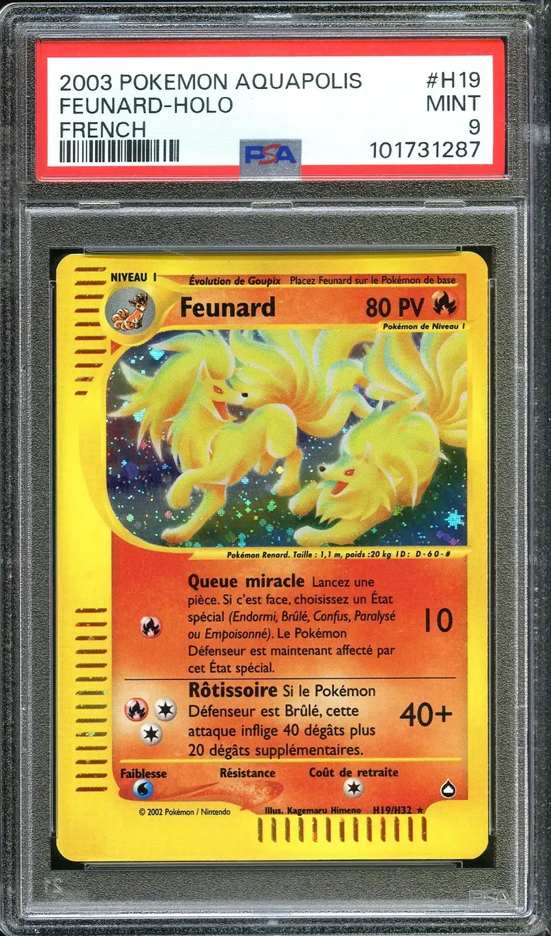 PSA 9 Feunard Holo