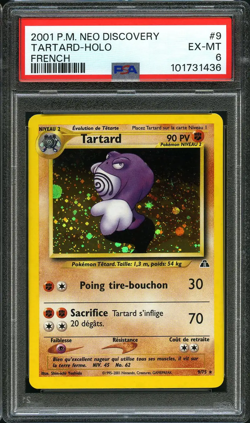 PSA 6 Tartard Holo