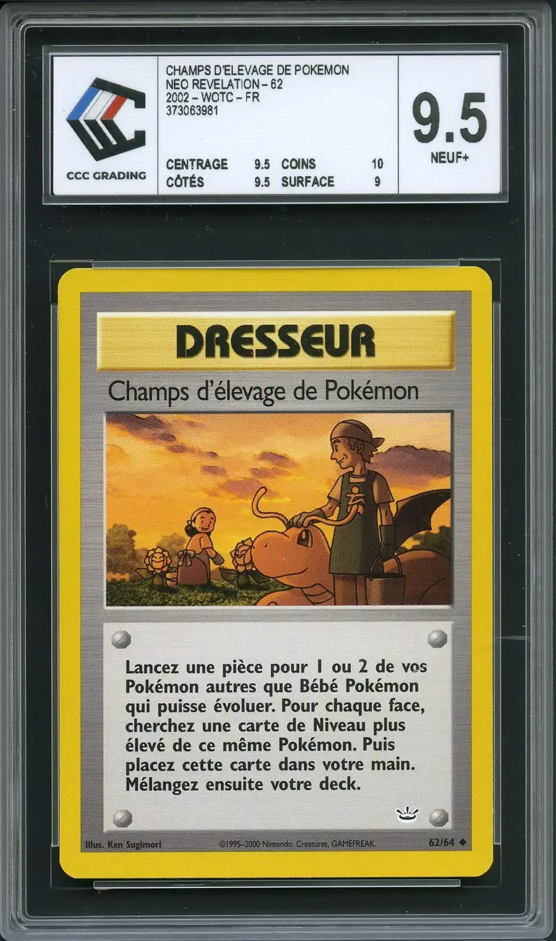 CCC 9.5 Champs d'élevage de Pokémon