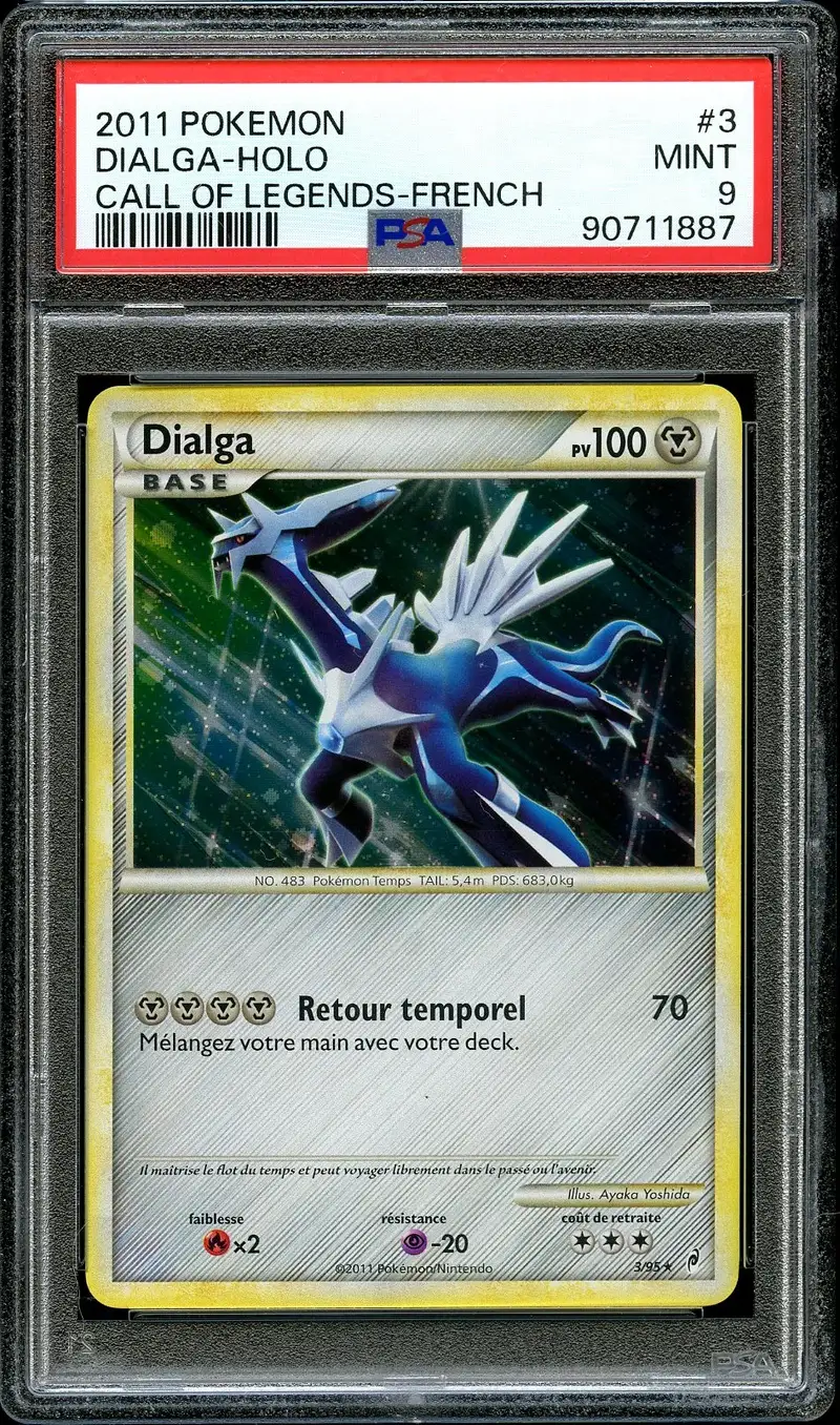 PSA 9 Dialga Holo