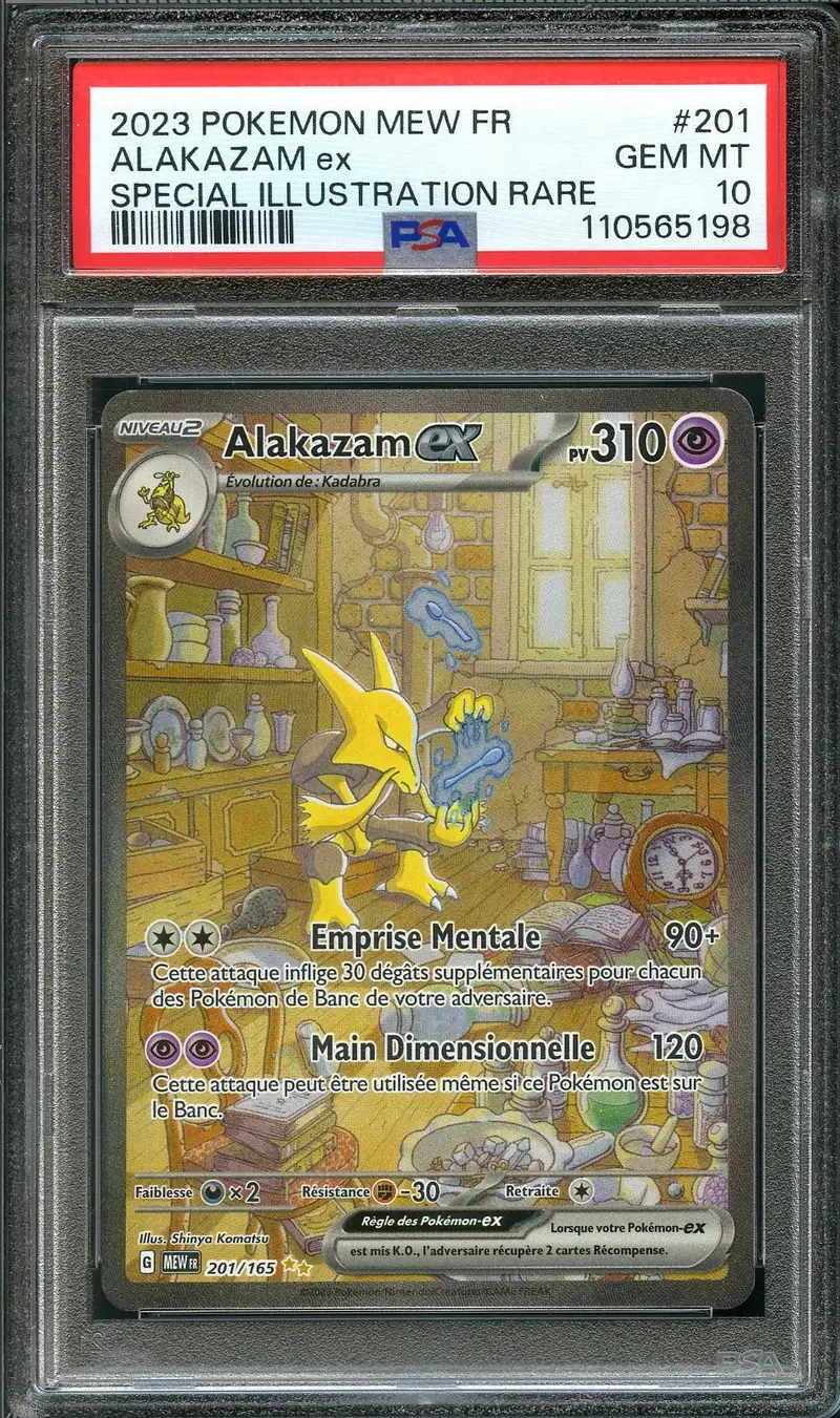 PSA 10 Alakazam Ex