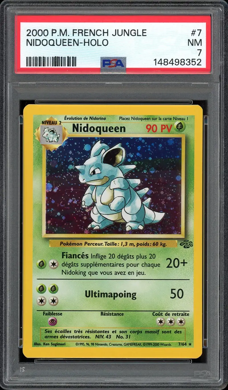 PSA 7 Nidoqueen Holo