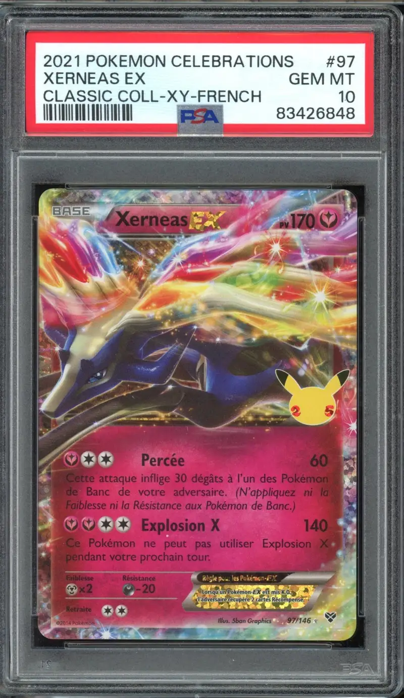 PSA 10 Xerneas Ex